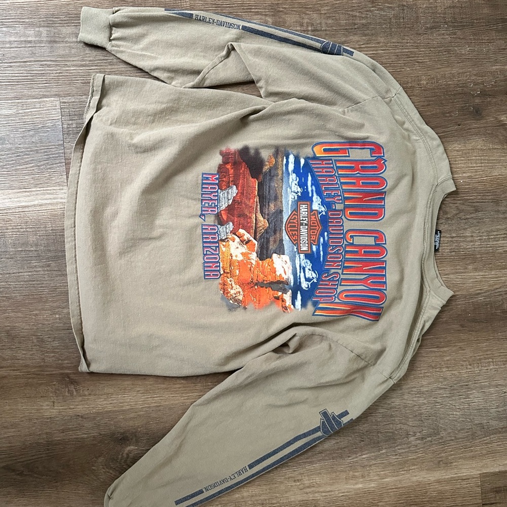 Large Harley Davidson shirt